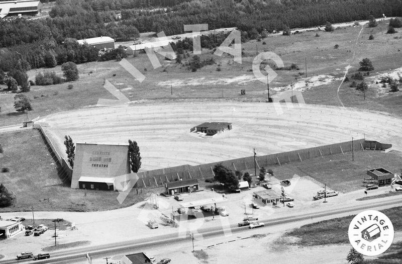 Starlite Drive-In Theatre - Vintage Aerial (newer photo)